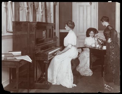 Recital de piano mecánico, Nueva York, 1907 de Byron Company